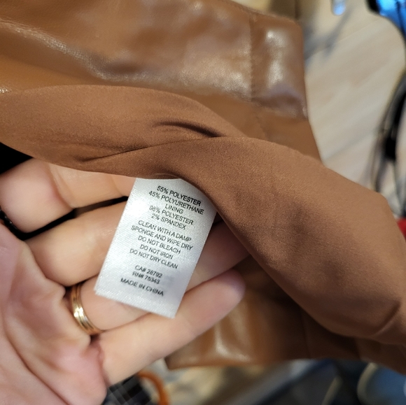 Rachel zoe pleather jacket - Picture 3 of 8